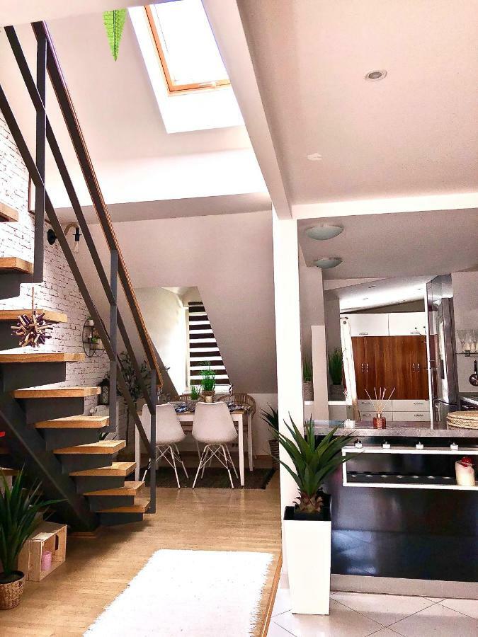 Duplex With Quite Terrace On Wenceslas Sq. 布拉格 外观 照片